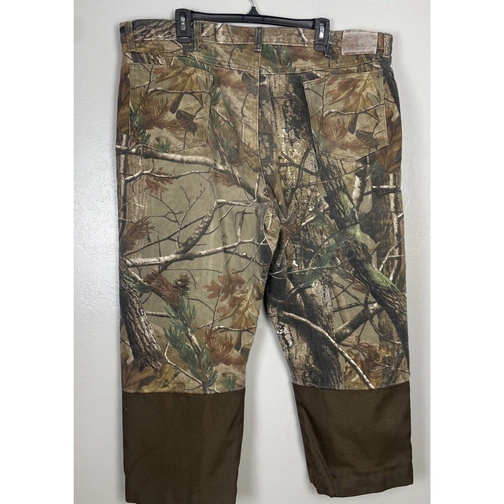 Camo Wrangler Pro Gear Hunting Mens Brush Guard Pants Hunting Real Tree 42x24